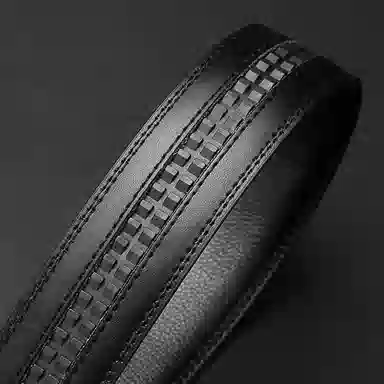 TUCANO Rotating Buckle Leather Belt 3.5cm