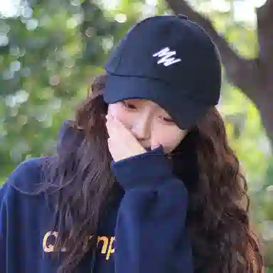 啄木鸟 简约休闲韩版时尚字母刺绣棒球帽大头围显脸小户外舒适软顶学院风遮阳防晒素颜 棉 聚酯纤维 鸭舌帽 男女同款情侣款