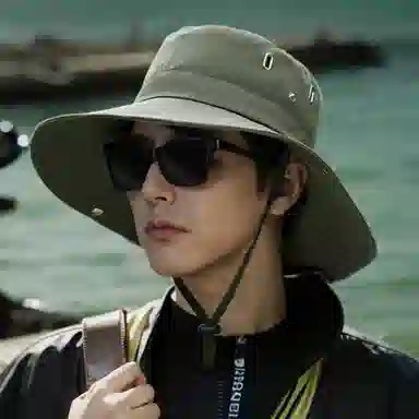 啄木鸟 西部爬山沙漠户外遮阳徒步钓鱼 聚酯纤维 防晒帽 男女同款情侣款