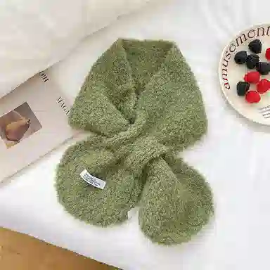 啄木鸟 羊毛韩系时尚百搭保暖加厚防寒百变氛围感显肤白针织 羊毛 绒线围巾 男女同款情侣款