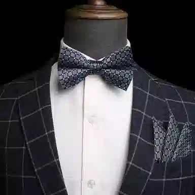 啄木鸟 新郎领结方巾伴郎西装寸衫礼服蝴蝶结正品 领带 男款