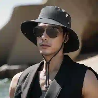 啄木鸟 西部爬山沙漠户外遮阳徒步钓鱼 聚酯纤维 防晒帽 男女同款情侣款