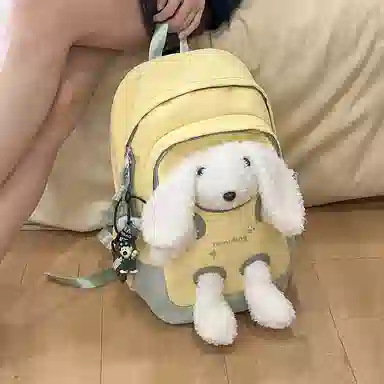 菲姿卓尔 可爱卡通玩偶 尼龙 双肩包 女款 多色