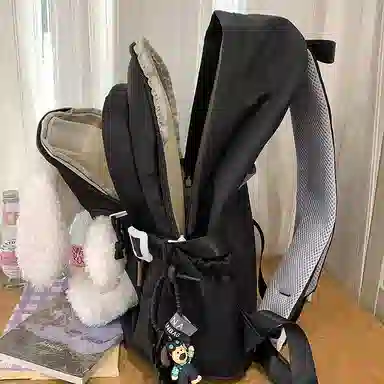 菲姿卓尔 可爱卡通玩偶 尼龙 双肩包 女款 多色