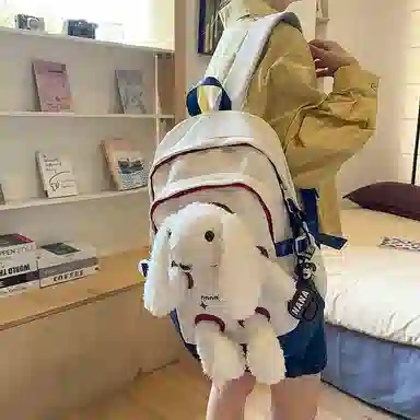 菲姿卓尔 可爱卡通玩偶 尼龙 双肩包 女款 多色