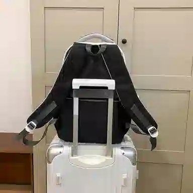 菲姿卓尔 大容量撞色 尼龙 双肩包 男女同款情侣款 多色