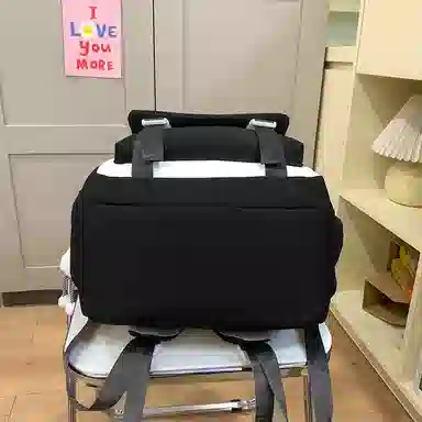 菲姿卓尔 大容量撞色 尼龙 双肩包 男女同款情侣款 多色