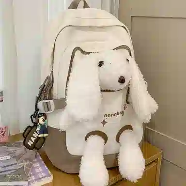 菲姿卓尔 可爱卡通玩偶 尼龙 双肩包 女款 多色