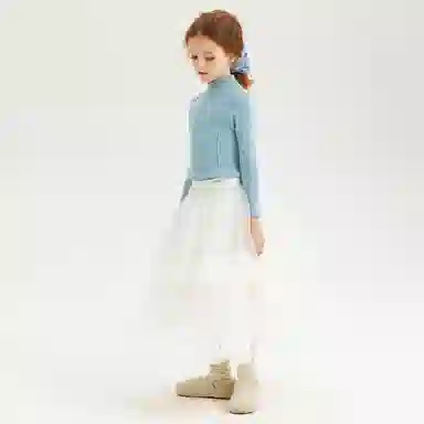 青蛙王子 条纹舒适柔软百搭毛衣 儿童款