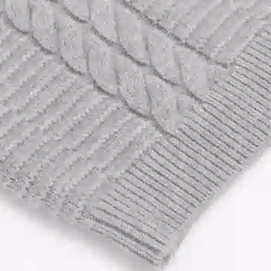 青蛙王子 舒适洋气宽松纯色百搭毛衣 儿童款