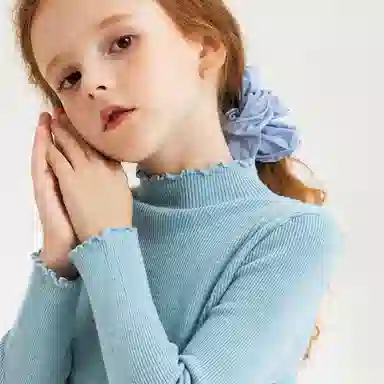 青蛙王子 条纹舒适柔软百搭毛衣 儿童款