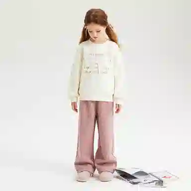 青蛙王子 松紧腰舒适洋气长裤 儿童款