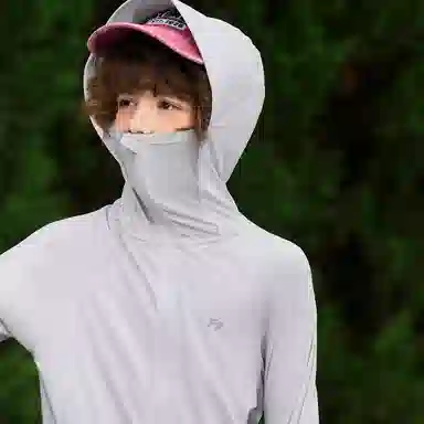 青蛙王子 时尚洋气连帽插肩拼色长袖户外服 儿童款