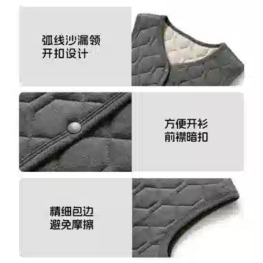 青蛙王子 柔软亲肤加厚纯色马甲 中小童