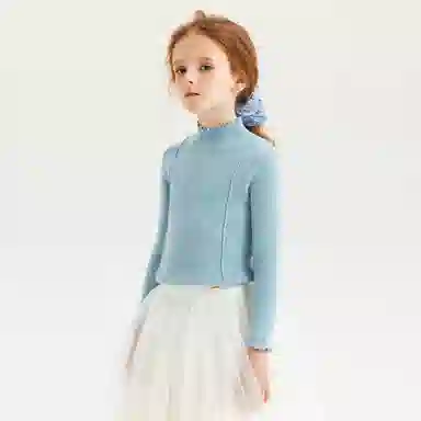 青蛙王子 条纹舒适柔软百搭毛衣 儿童款