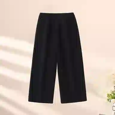 青蛙王子 简约舒适百搭宽松直筒休闲长裤 中小童