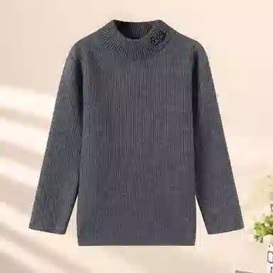 青蛙王子 时尚洋气舒适百搭长袖毛衣 中小童