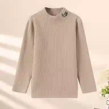 青蛙王子 时尚洋气舒适百搭长袖毛衣 中小童