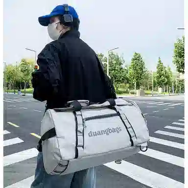 运动训练露营收纳短途出差 复合布 健身包 男女同款情侣款 多色