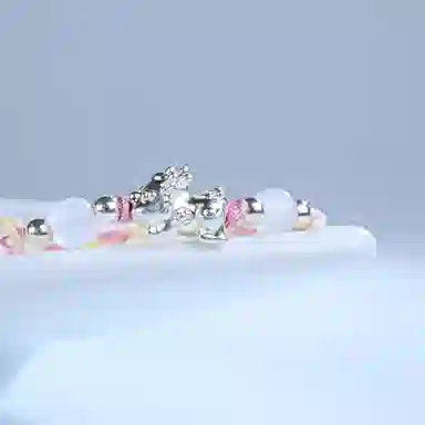 灵晔 招财貔貅 小众设计新中式招财纳福吞金兽转运浪漫#好运 织物 手绳 男女同款情侣款