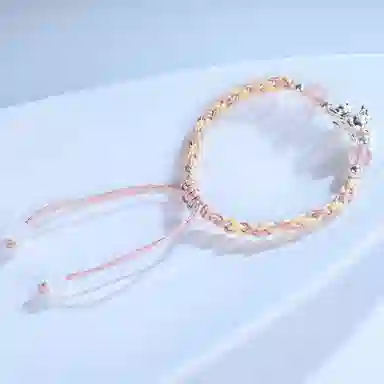 灵晔 招财貔貅 小众设计新中式招财纳福吞金兽转运浪漫#好运 织物 手绳 男女同款情侣款