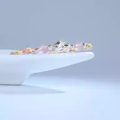 灵晔 招财貔貅 小众设计新中式招财纳福吞金兽转运浪漫#好运 织物 手绳 男女同款情侣款