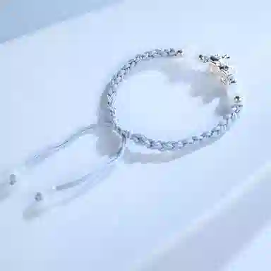 灵晔 招财貔貅 小众设计新中式招财纳福吞金兽转运浪漫#好运 织物 手绳 男女同款情侣款