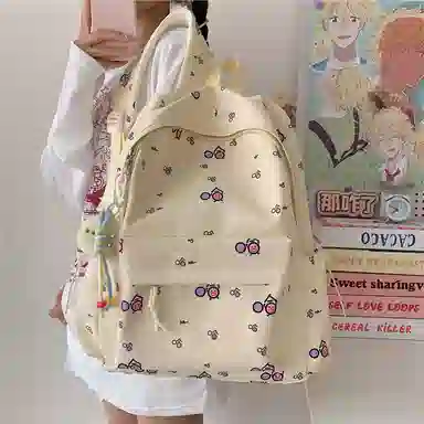 捷朗仕 可爱时尚轻便潮流 牛津布 双肩包 常规 女款 多色