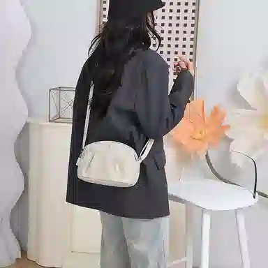 Jelansi Multi-Layer Pillow Bag Small Nylon Shoulder Crossbody