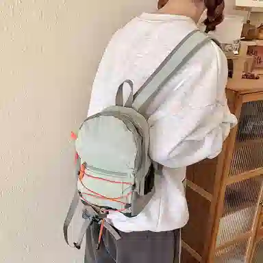 捷朗仕 休闲大容量轻便 尼龙 双肩包 常规 女款