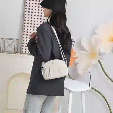 Jelansi Multi-Layer Pillow Bag Small Nylon Shoulder Crossbody