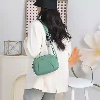 Jelansi Multi-Layer Pillow Bag Small Nylon Shoulder Crossbody