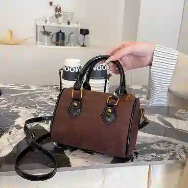 捷朗仕 百搭日常通勤 麂皮绒 手提包 常规 女款 多色