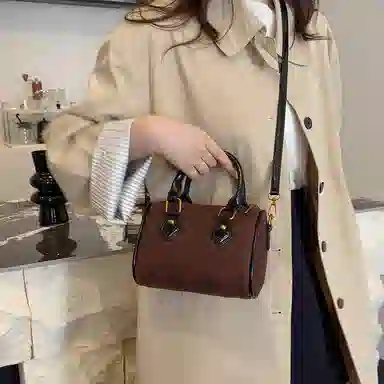 捷朗仕 百搭日常通勤 麂皮绒 手提包 常规 女款 多色