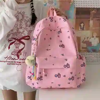 捷朗仕 可爱时尚轻便潮流 牛津布 双肩包 常规 女款 多色