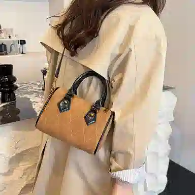 捷朗仕 百搭日常通勤 麂皮绒 手提包 常规 女款 多色