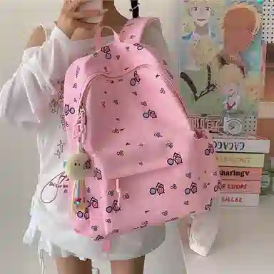 捷朗仕 可爱时尚轻便潮流 牛津布 双肩包 常规 女款 多色