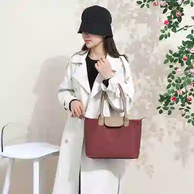 捷朗仕 时尚简约 尼龙布 单肩包 中号 女款 多色