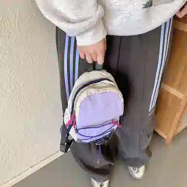 捷朗仕 休闲大容量轻便 尼龙 双肩包 常规 女款