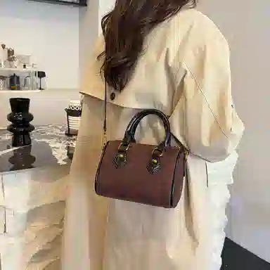 捷朗仕 百搭日常通勤 麂皮绒 手提包 常规 女款 多色