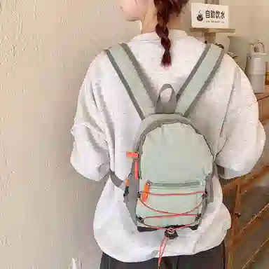 捷朗仕 休闲大容量轻便 尼龙 双肩包 常规 女款