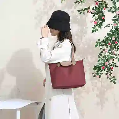 捷朗仕 时尚简约 尼龙布 单肩包 中号 女款 多色