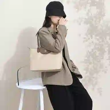 捷朗仕 时尚简约 尼龙布 单肩包 中号 女款 多色