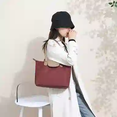 捷朗仕 时尚简约 尼龙布 单肩包 中号 女款 多色