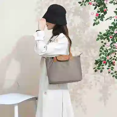 捷朗仕 时尚简约 尼龙布 单肩包 中号 女款 多色