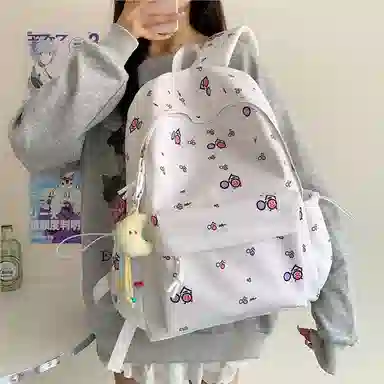 捷朗仕 可爱时尚轻便潮流 牛津布 双肩包 常规 女款 多色