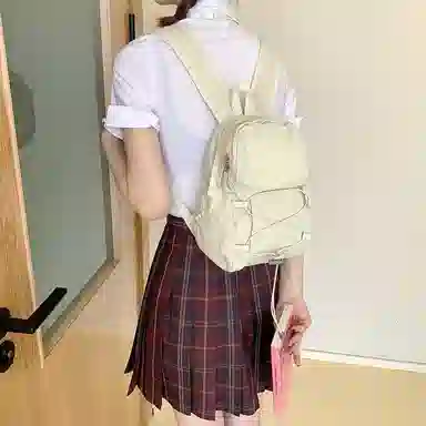 捷朗仕 休闲大容量轻便 尼龙 双肩包 常规 女款