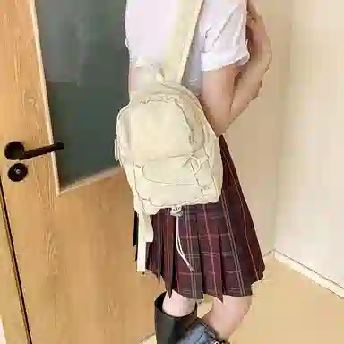 捷朗仕 休闲大容量轻便 尼龙 双肩包 常规 女款