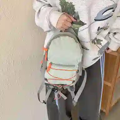 捷朗仕 休闲大容量轻便 尼龙 双肩包 常规 女款