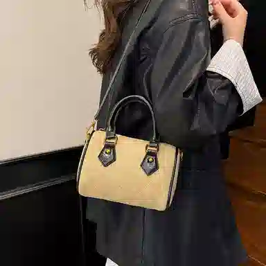 捷朗仕 百搭日常通勤 麂皮绒 手提包 常规 女款 多色